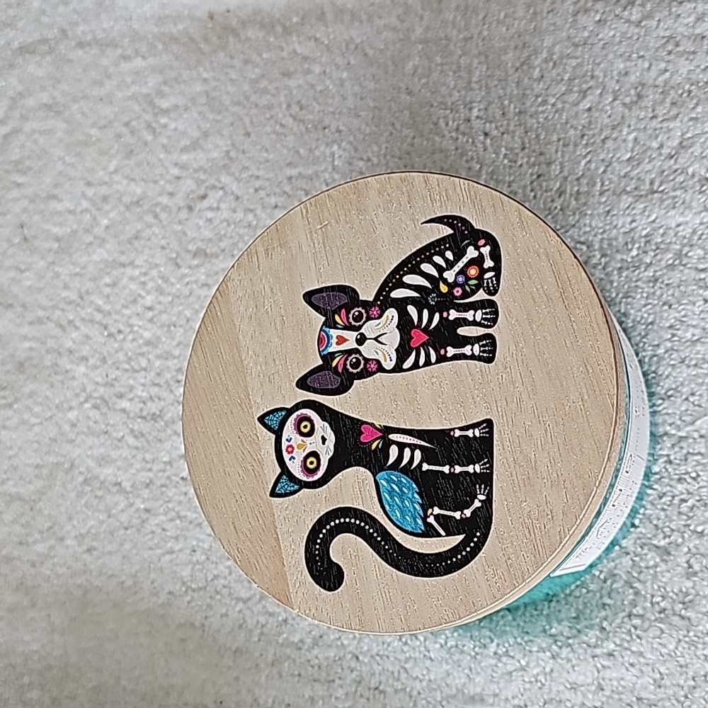 Sugar Skull Candle Cat&Dog